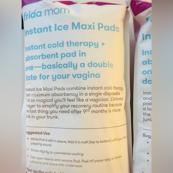 Frida Mom Postpartum Kit Pads Bundle Ice Maxi Pads Recovery Essentials - Picture 3 of 3